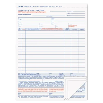TOPS BUSINESS FORMS-TOP 3847