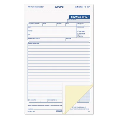 TOPS BUSINESS FORMS-TOP 3868