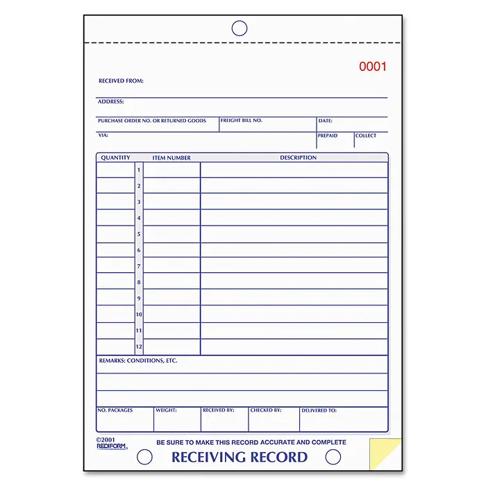 REDIFORM OFFICE PRODUCTS-2L260