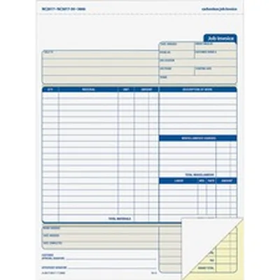 TOPS BUSINESS FORMS-ABF NC2817