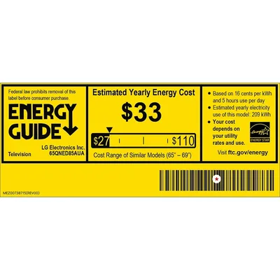 LG Electronics-65QNED85AUA
