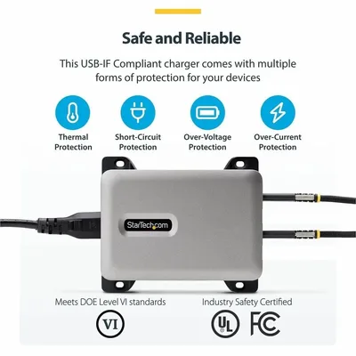 STARTECH-424D3N-USB-C-CHARGER