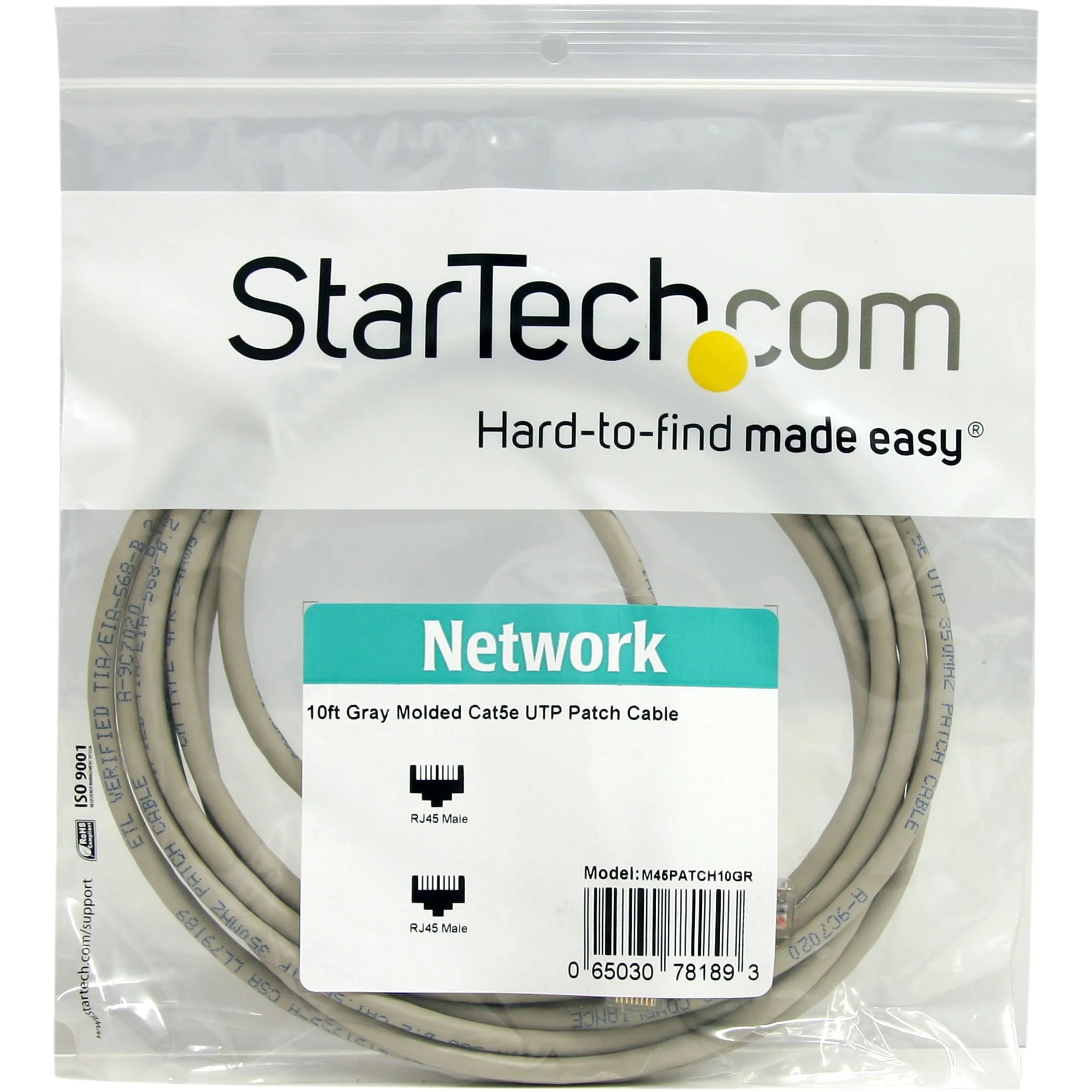 STARTECH-M45PATCH10GR