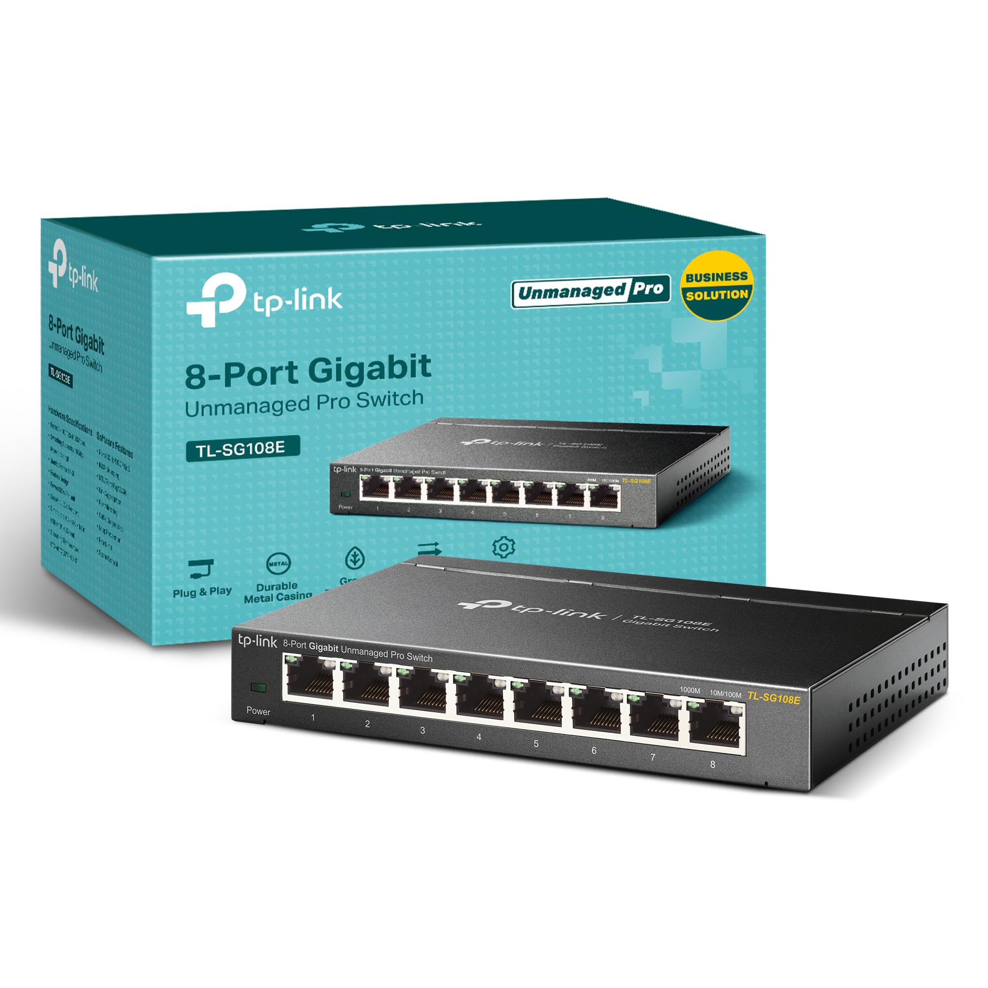 OMADA NETWORKS BY TP LINK-TL-SG108E